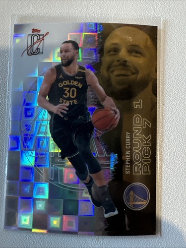2025-26 Topps Signature Class Steph Curry Pandora Refractor #52 Warriors