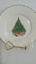 "Noel" Tidbit Tray, by Salem China Co.#11196/Appetizer Dish