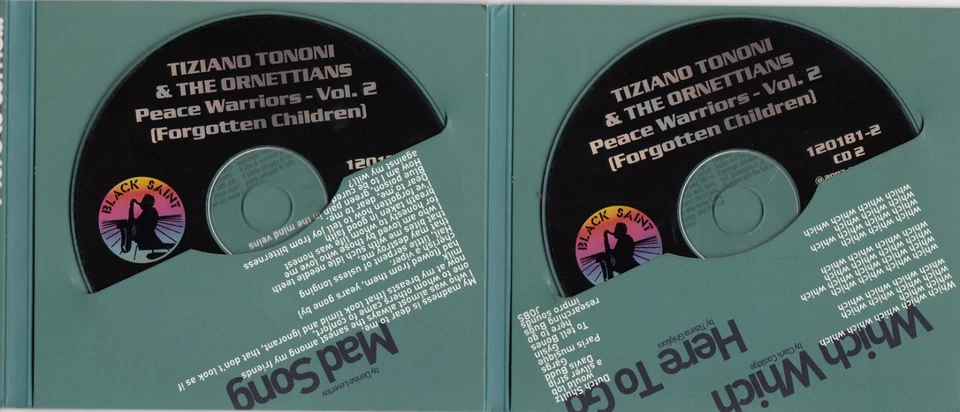 Tiziano Tononi - Peace Warriors 2  (2CD, 2007) - Image 2 of 2