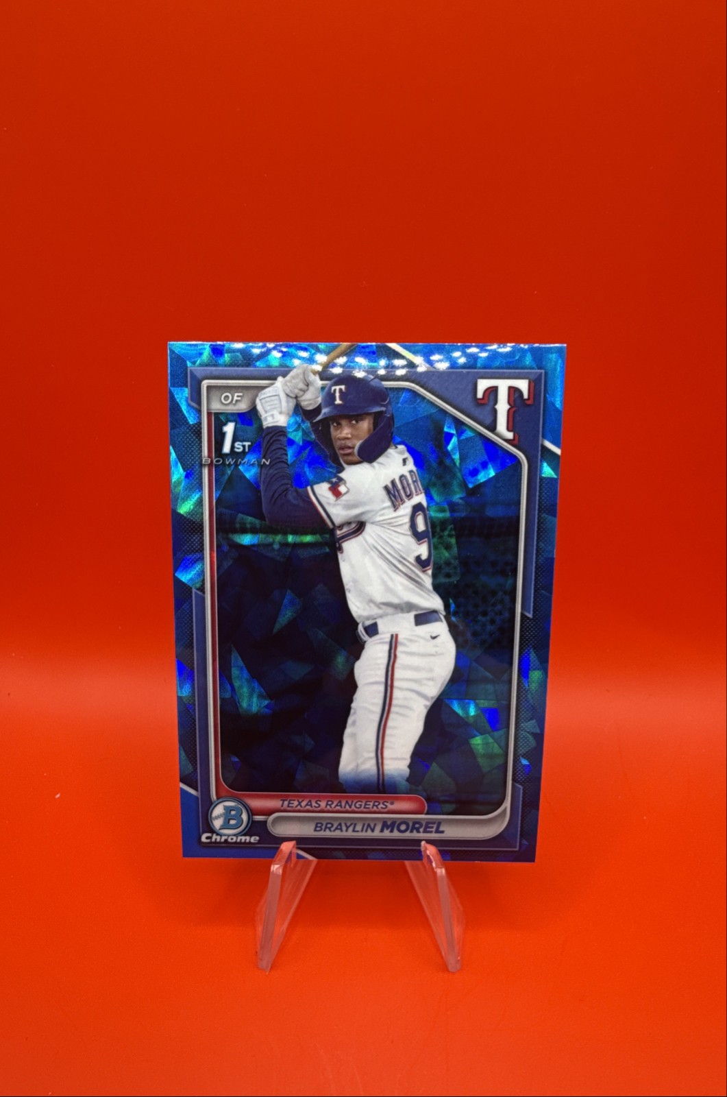 Braylin Morel 2024 Bowman Chrome Sapphire Edition - Prospects #BCP-192 (RC)