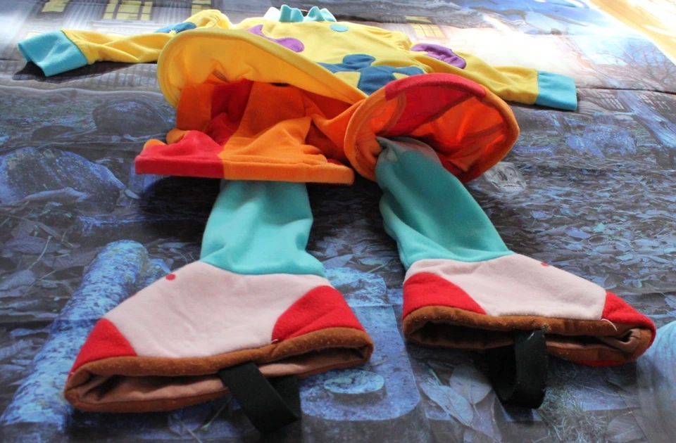 Vtg Disney Store Y2K Jojo The Clown Costume Size XXS Disney Direct No Hat - Image 4 of 4