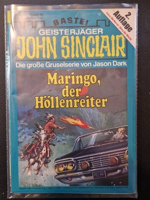 John Sinclair # 76, 2. Auflage - Maringo, der Höllenreiter - Mai 1983