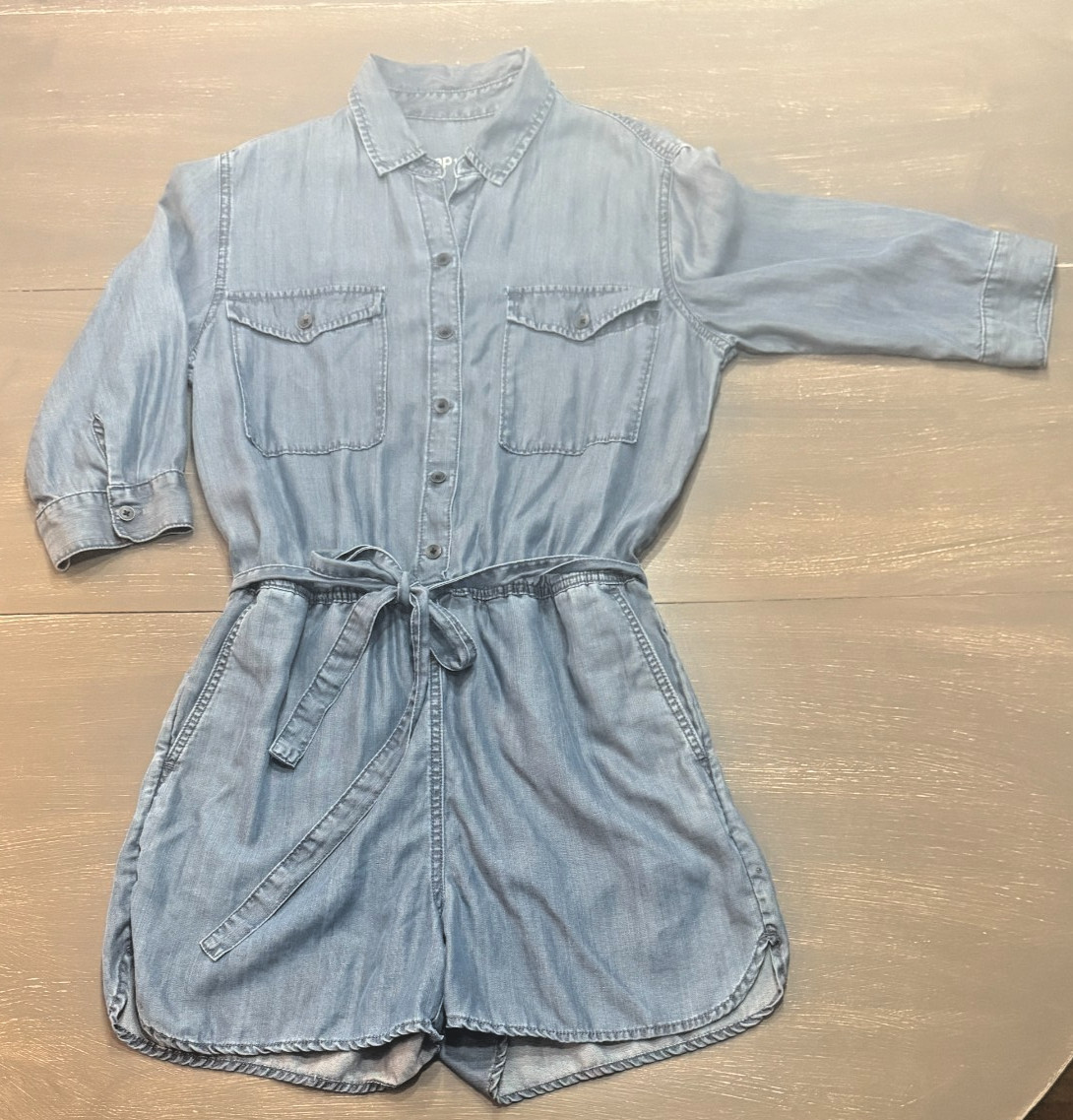 Gap Super Soft Light Weight Button Front 3/4 Slee… - image 1