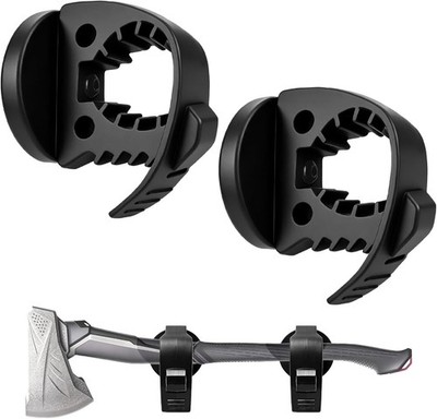 2Pcs Magnetic Shovel Holder for Truck Quick Release Rubber Clamp Mount Kit NEW