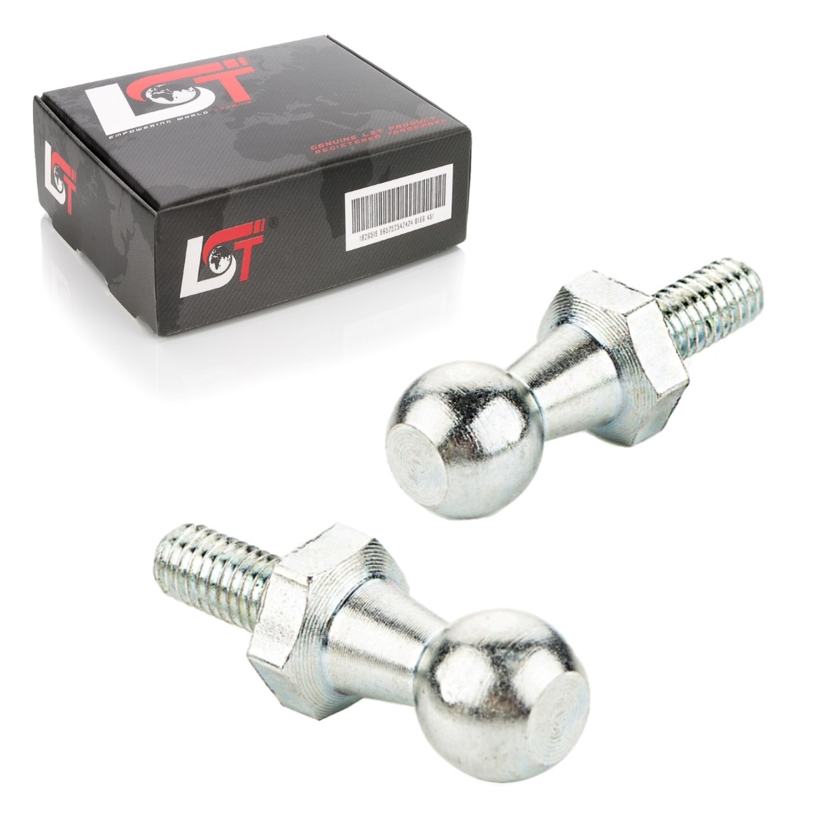 2x Ball Stud Ball Joint M5 10mm Gas Spring DIN71803 for PEUGEOT