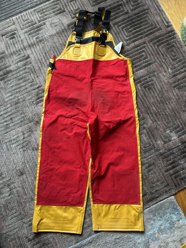 Guy Cottons Trawler Smock Top Bottoms Yellow Large - Picture 3 of 14