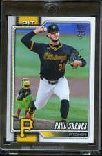 Paul Skenes 2026 Topps Series One Mascot Variation SSP SHORTPRINT #100 Pirates