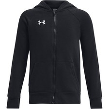 Under Armour Boys Hoodie Rival Fleece Kid Full Zip Hooded Sweatshirt Top Juniors