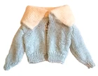 Vintage Barbie Fashion PAK Light Blue Cardigan Sweater Mood for Music * JAPAN