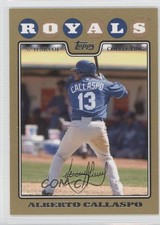 2008 Topps Update Gold 1711/2008 Alberto Callaspo #UH109 n3t