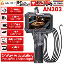 1080P HD 3.9MM Two-way 210 Articulating Inspection Endscope Camera Borescope