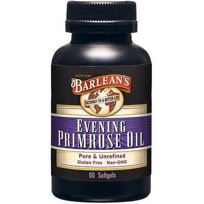 Barleans Evening Primrose Oil Softgels with Gamma-Linolenic Acid GLA - Non-GM...