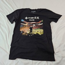 Ed Sheeran Mathematics America 2023 Tour T-Shirt Graphic Black Size Small