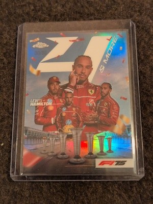 Topps Chrome F1 2025/26 Lewis Hamilton #4N-2 Four & More Error Print 00/00