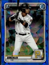 2020 Bowman Draft Sapphire Edition #BD-81 Nick Gonzales