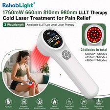 Shoulder Pain Relief 660nm 810nm 980nm Red Light Therapy Device Cold Laser US