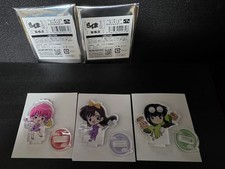 Ranma 1/2 Acrylic Stand Set Ranma, Ukyo, Moose Collaboration Cafe Like