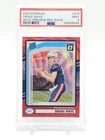 DRAKE MAYE 2024 DONRUSS OPTIC PREVIEW RED WAVE ROOKIE #379 PATRIOTS PSA 9 Q4244