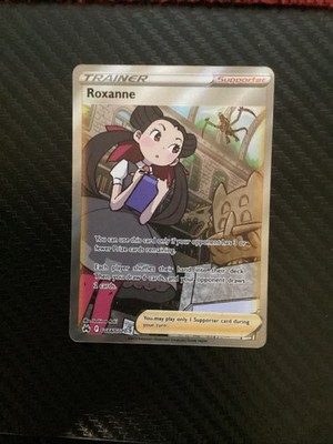 Roxanne GG66/GG70 Crown Zenith Galarian Gallery Ultra Rare Pokemon TCG - NM