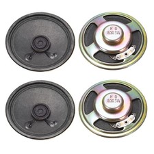 0.5W 8 Ohm DIY Magnetic Speaker 57mm Round Replacement Loudspeaker for 4pcs