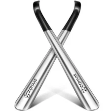 Shoe Horn Long Handle For Seniors 2 Pack,metal Long Shoehorn For Boots,16.5"