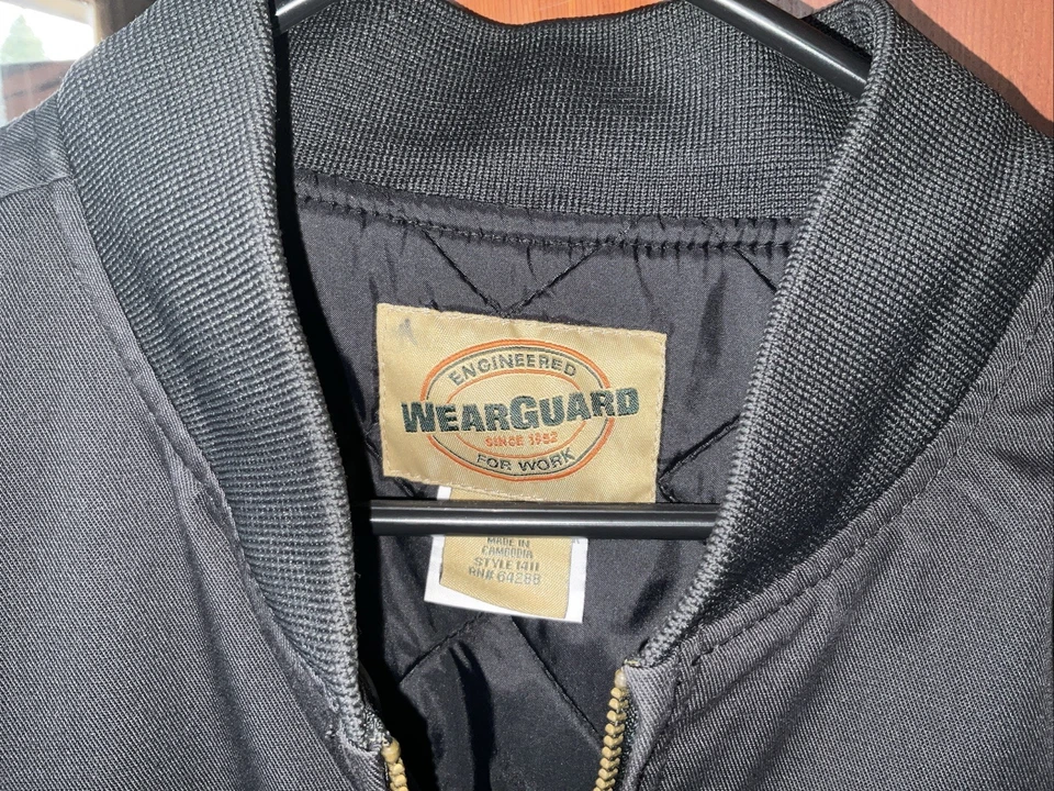 热衬里夹克 Bigfoot Beverage 男式 L 码黑色额外口袋 — 第 3/4 张图片