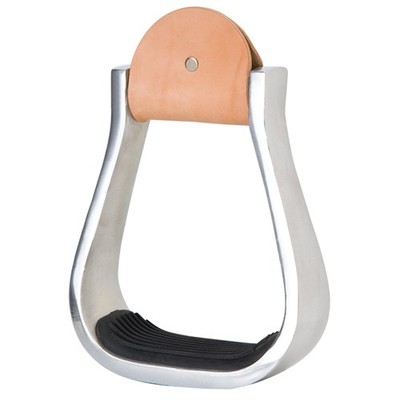 Weaver Leather Aluminum Stirrups, Barrel, 5 Width, 3 Neck 30-3134