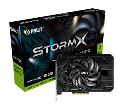 Nvidia GeForce StormX RTX 4060 Grafikkarte - 8 GB GDDR6 - 3x DP 1x HDMI Neu&OVP