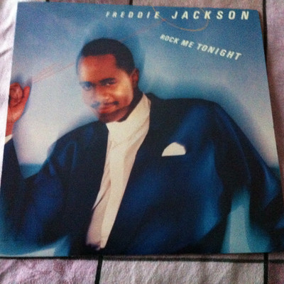 Capitol    LP  - FREDDIE JACKSON    -  ROCK ME TONIGHT