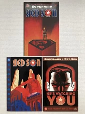 SUPERMAN RED SON #1-3 SET 2003 DC ELSEWORLDS MILLAR NM SHARP HIGH GRADE MOVIE 🔥
