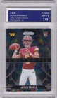 JAYDEN DANIELS ROOKIE CARD 2024 Washington Commander PRIZMATIC RC $$ GEM MINT 10