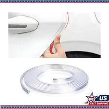 16ft Pvc U Shape Sealed Door Edge Guards Clear Anti-scratch Trim Molding Protec 16ft Pvc U Shape Sealed Door Edge Guards Clear Anti-scratch Trim Molding Protec
