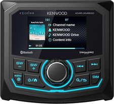KMR-XM500 Excelon Marine  Motorsport Waterproof Digital Media Receiver with Cor