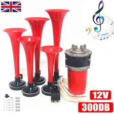 12V Dixie Musical Air horns Dukes Of Hazzard 300DB Car Truck Air Horns Horn Set