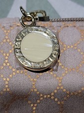 Bvlgari Fabric Cosmetic Makeup Bag Beauty Pouch Clutch suede