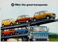 BL Mini 1976-77 UK Market Sales Brochure 850 1000 Clubman 1275 GT Estate