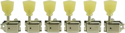 Kluson 6 In Line Deluxe Series Tuning Machines For Gibson Explorer Nickel