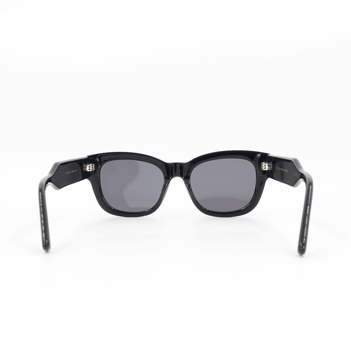 Gucci GG1110 Square Sunglasses Black Gray OS | eBay