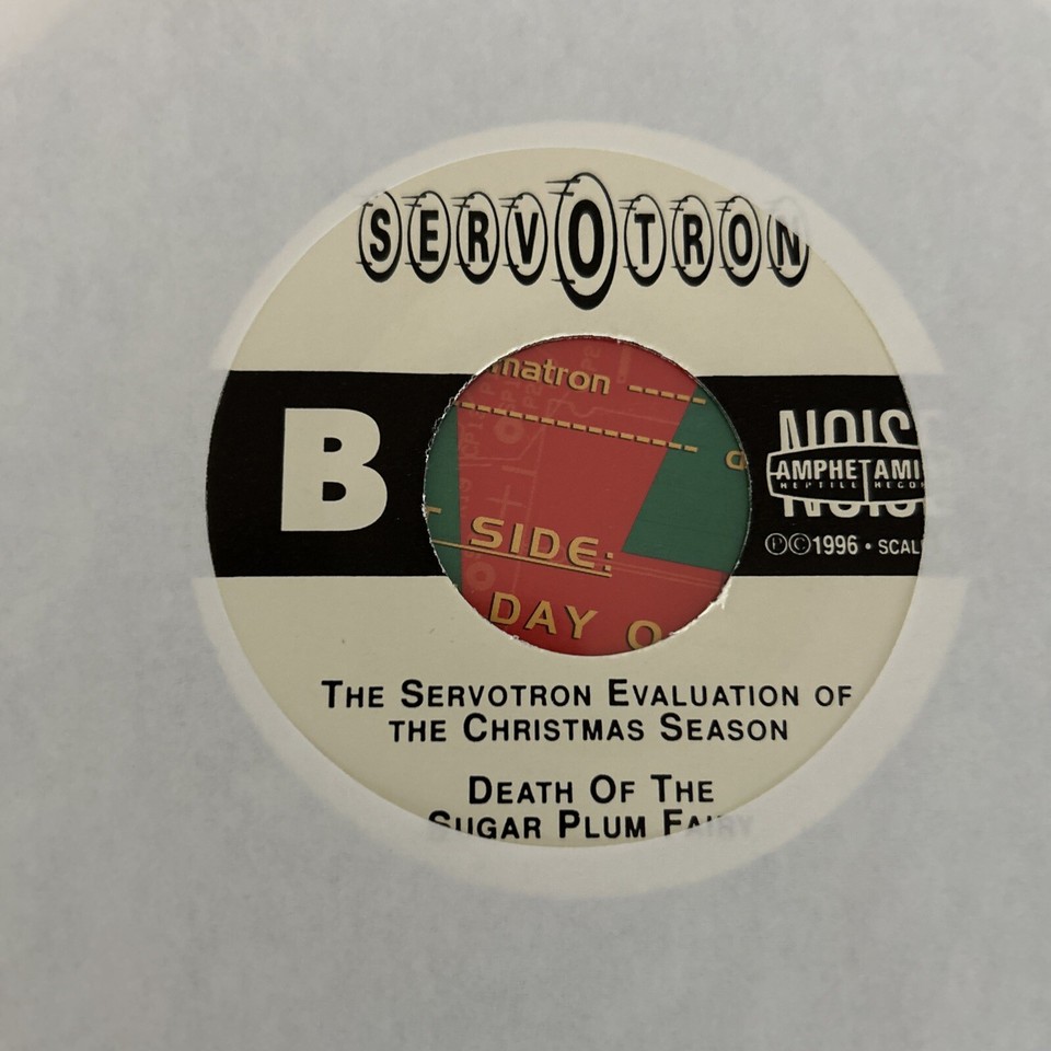 Servotron 7” There Is No Santa Claus Amrep AI Astroman Estrus Garage