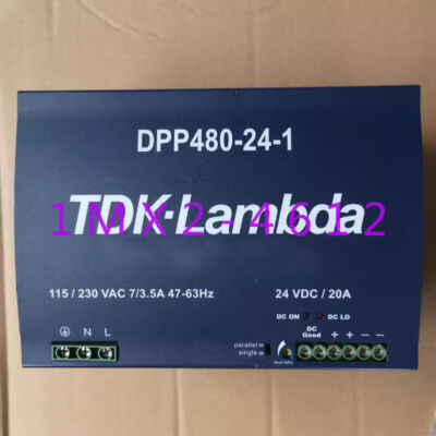 1pc  used  TDK-LAMBDA  DPP480-24-1 24V20A #A6-9