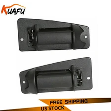 L+R Rear Outside Door Handles For Chevy Silverado GMC Sierra Extended Cab 99-07