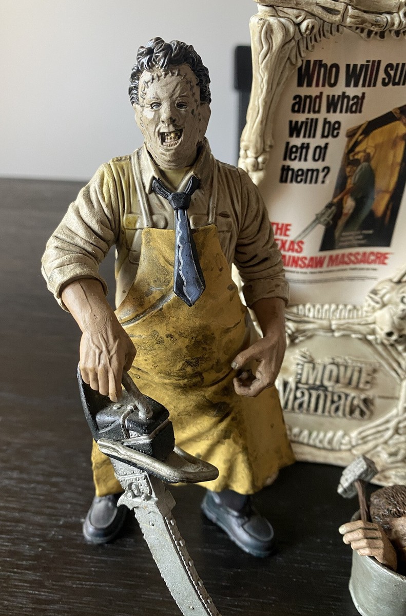 SF・ファンタジー・ホラー McFARLANETOYS MOVIEMANIACS LEATHERFACE 1998 MCFARLANE TOYS MOVIE MANIACS LEATHERFACE TEXAS CHAINSAW