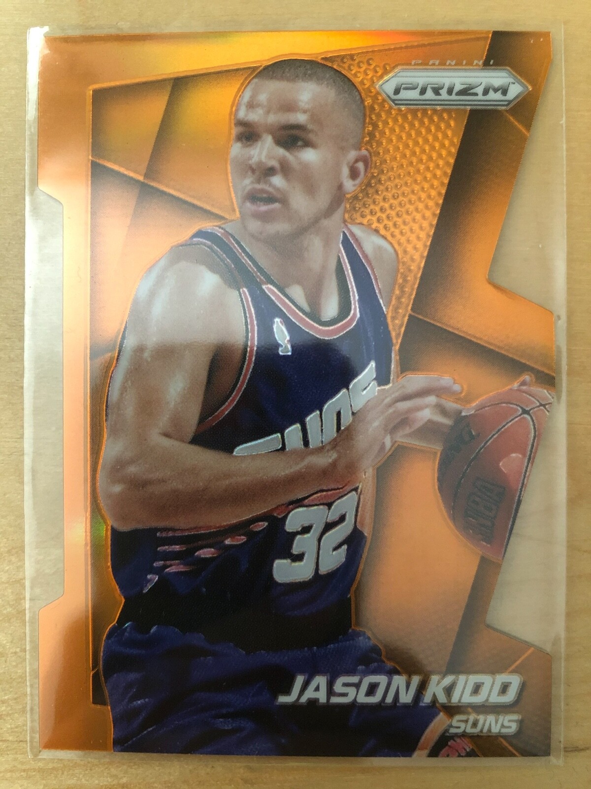 2014 Prizm JASON KIDD die cut orange #34/139