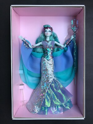 Water Sprite Barbie Collector Doll Faraway Forest Collection SHIPPER Gold 