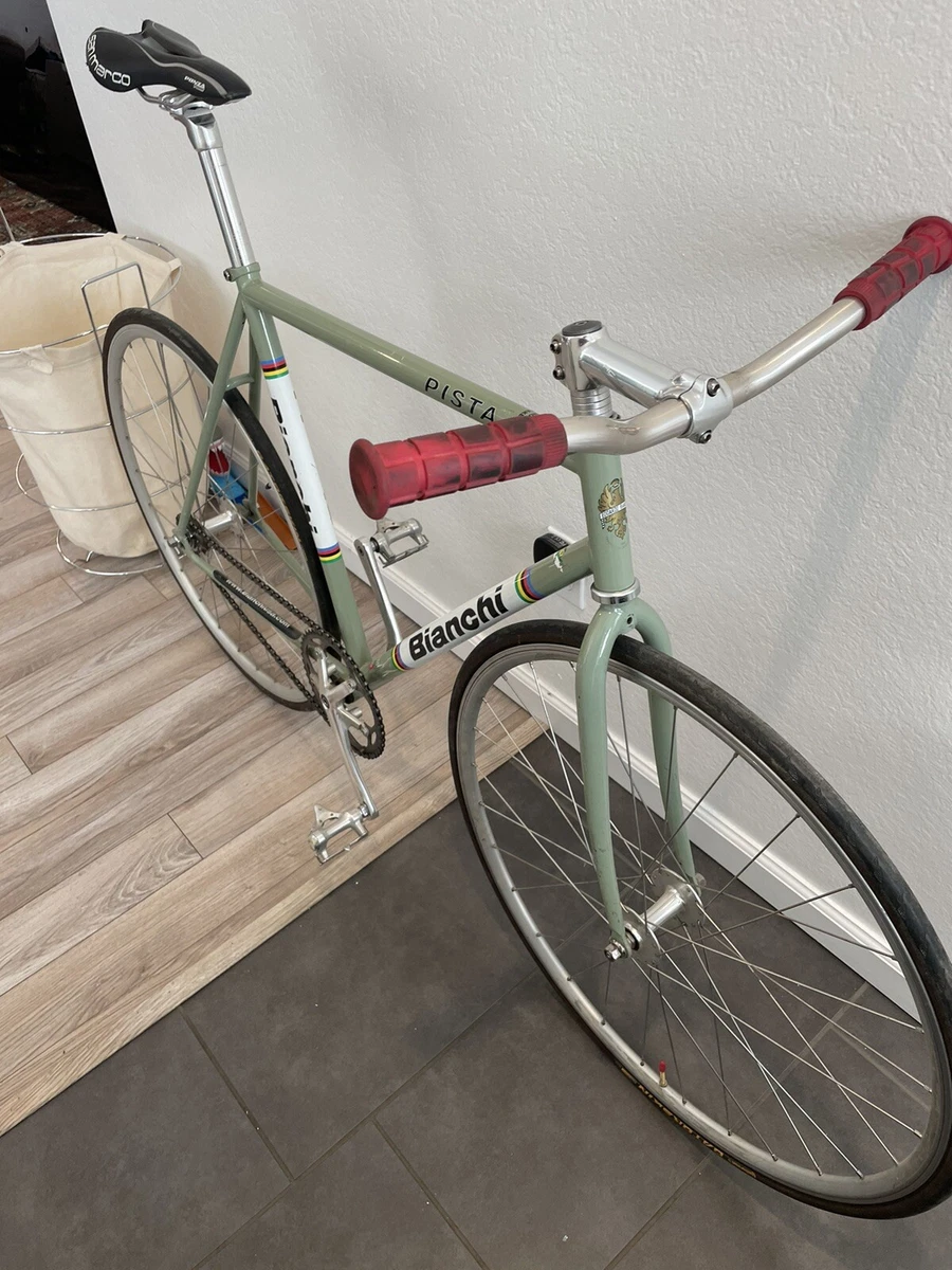 Edoardo Bianchi Pista Fixed Gear Chromo Lite 55cm Bike Rare