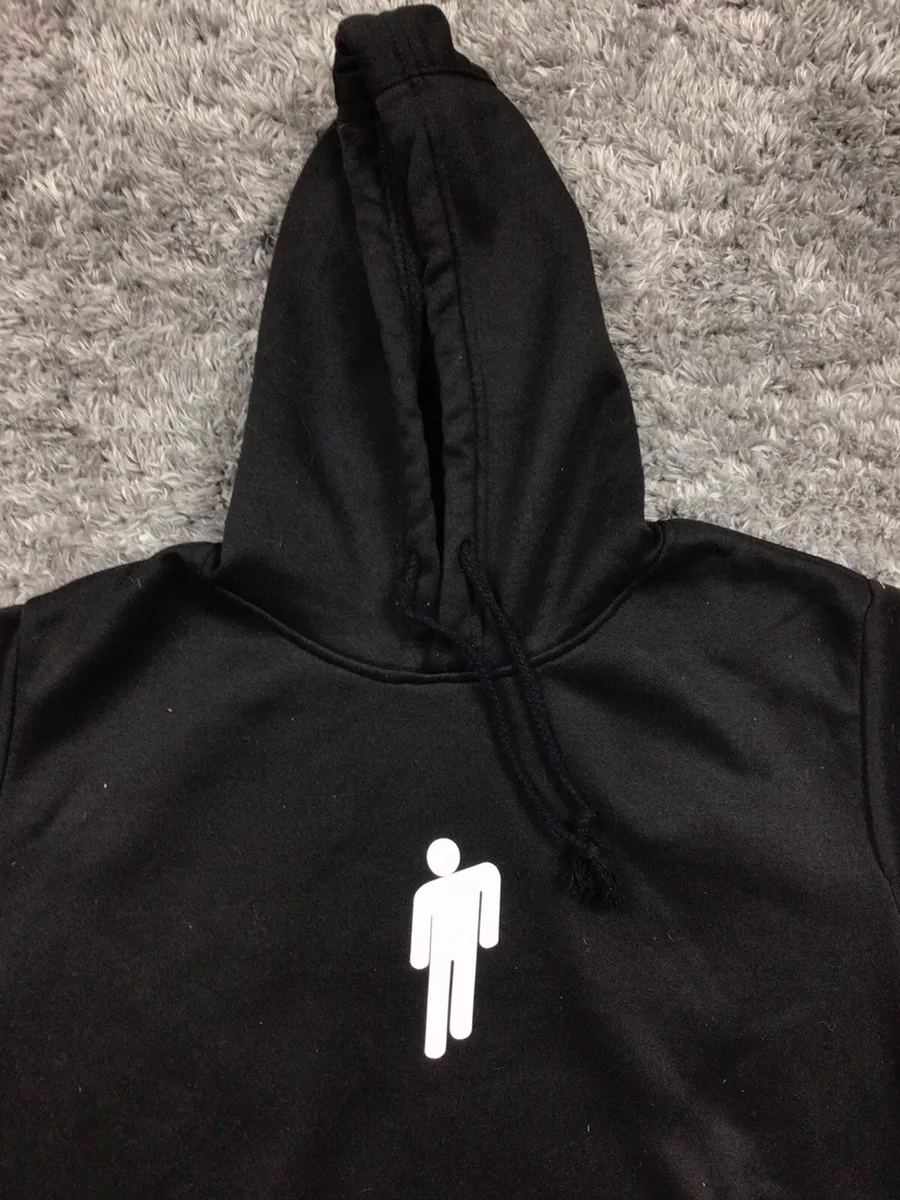 Billie Eilish logo hoodie adult small