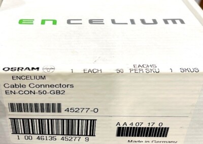 OSRAM Encelium EN-COB-50-GB2 Cable Connectors 50PK  Per Box
