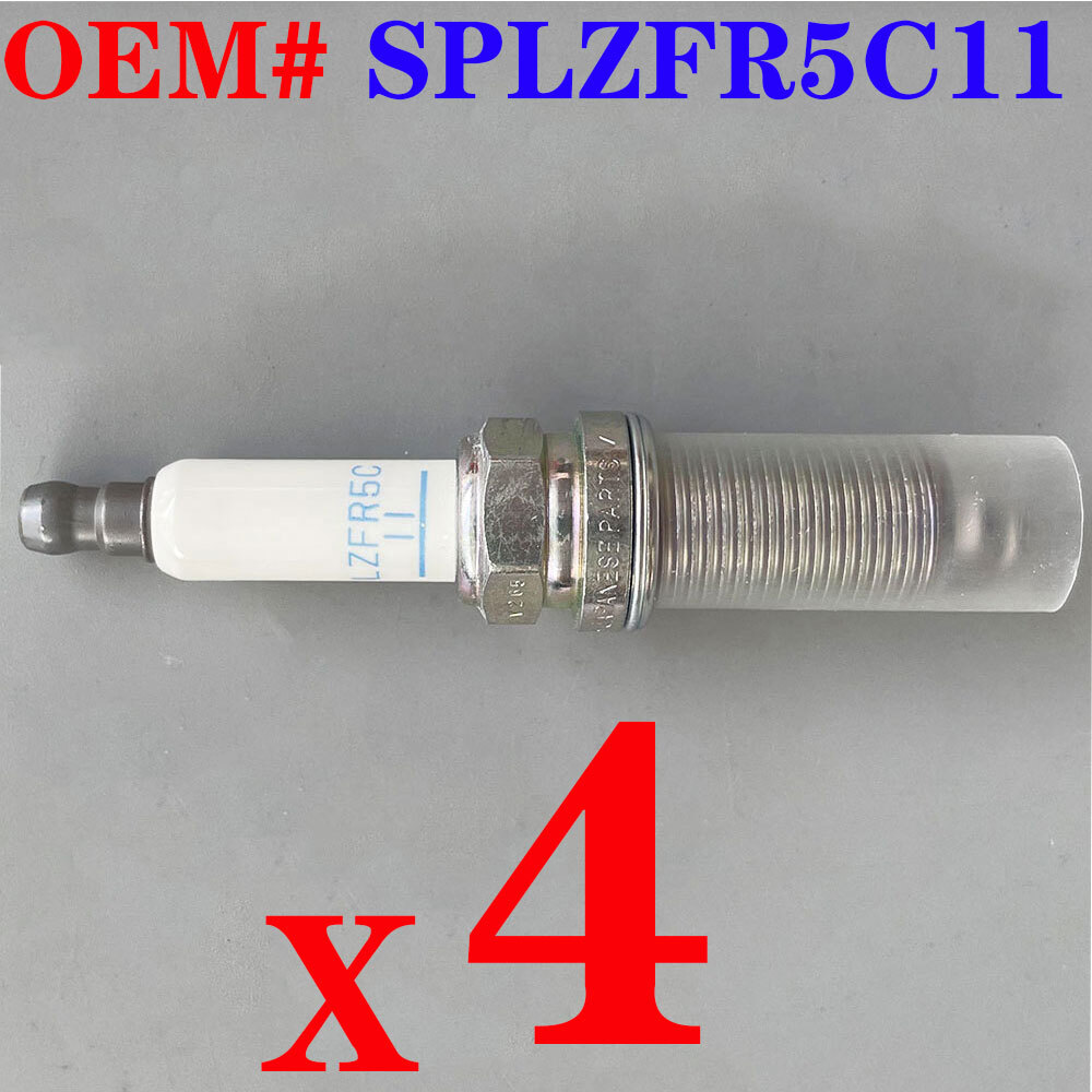 For 2009-2013 Set of 4 Chrysler Jeep Dodge Ram 5.7 Liter HEMI NGK Spark Plugs