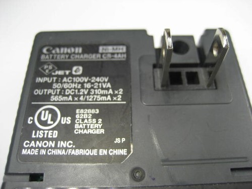 Genuine Canon Battery Charger CB-4AH AA AAA Tested - Picture 4 of 7