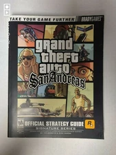 GRAND THEFT AUTO San Andreas Official Strategy Guide PlayStation 2 Brady Games